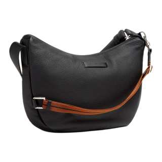 Ermenegildo Zegna Deerskin Crossbody Bag, Shoulder Bag Mini Men's Black