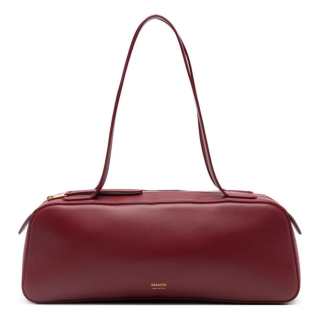 KHAITE Calfskin Handbag, Shoulder Bag Women's Burgundy