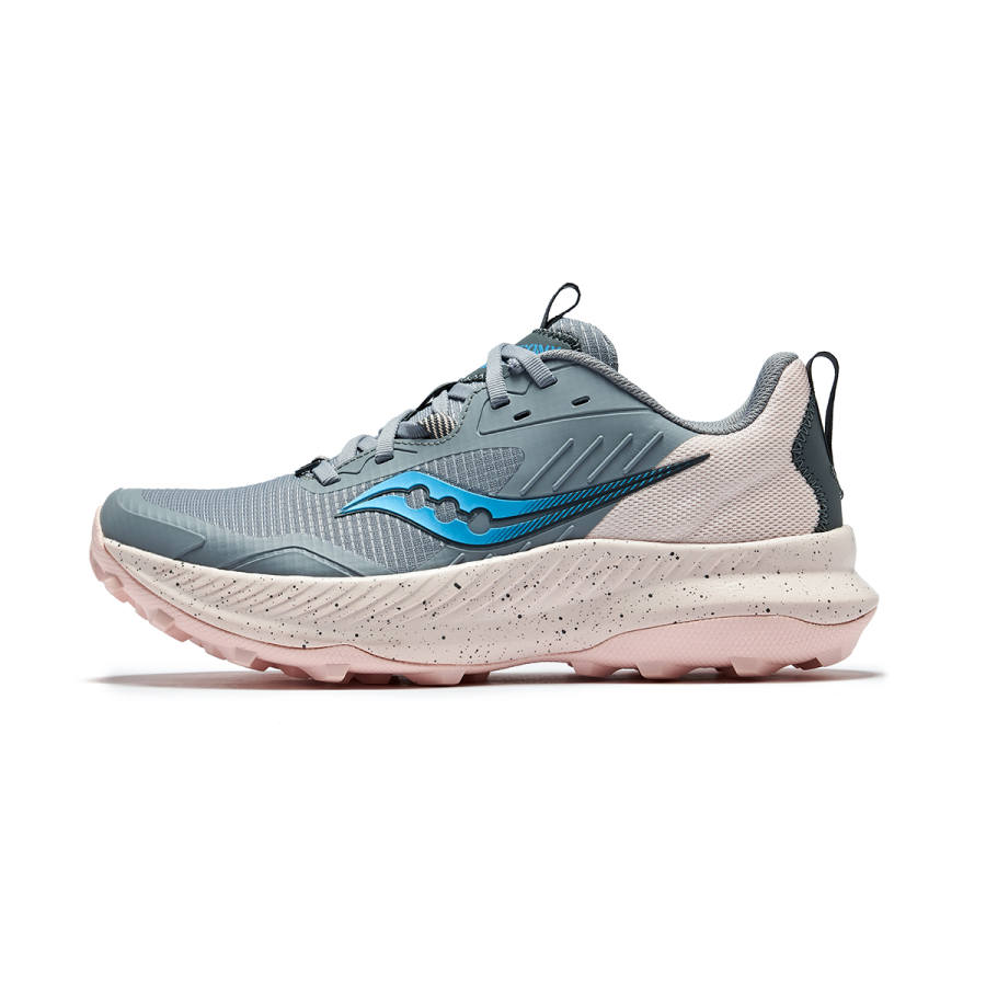 Saucony BLAZE TR Fiery Low top Running Shoes Women's Gray Pink