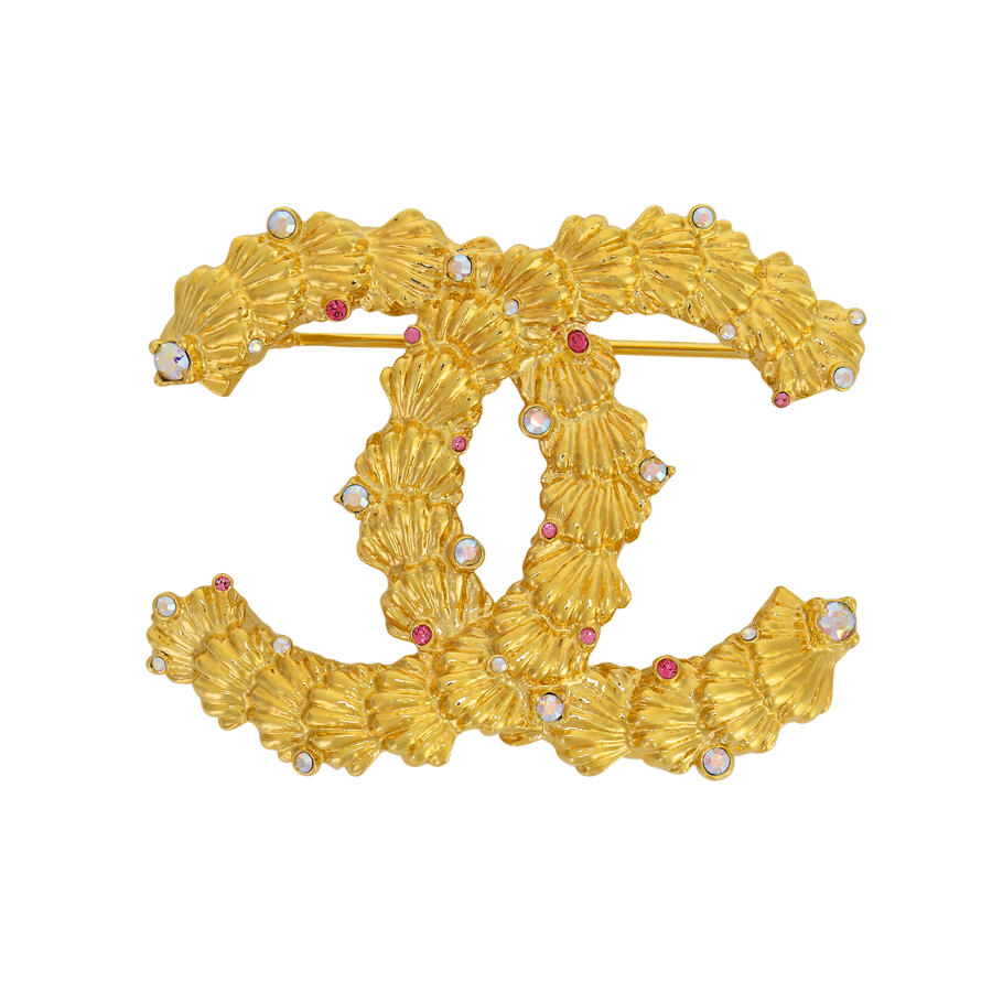 CHANEL CHANEL Brooches Women's Gold