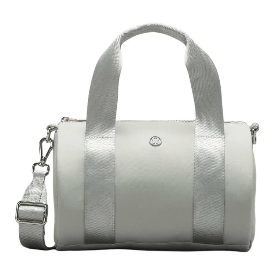 Lululemon Nylon Shoulder Bag, Crossbody Bag, Handbag Mini Women's Jade Gray