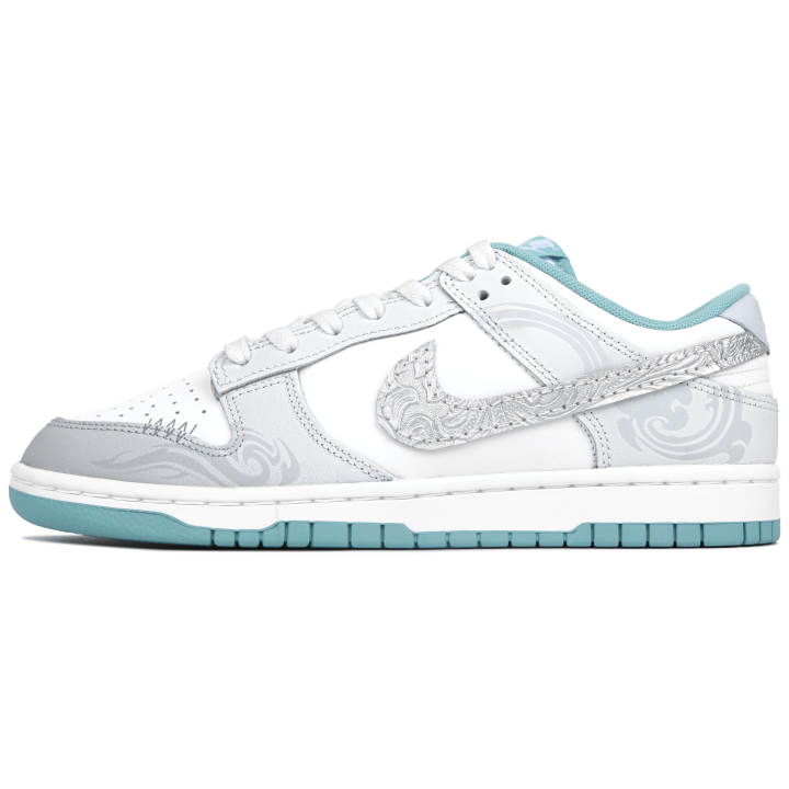 Nike Nike Dunk Slip Resistant Abrasion Resistant Low top Skateboard Shoes Unisex Gray