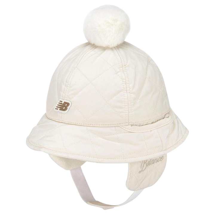 New Balance New Balance Polyester Hats & Caps Unisex Ivory White