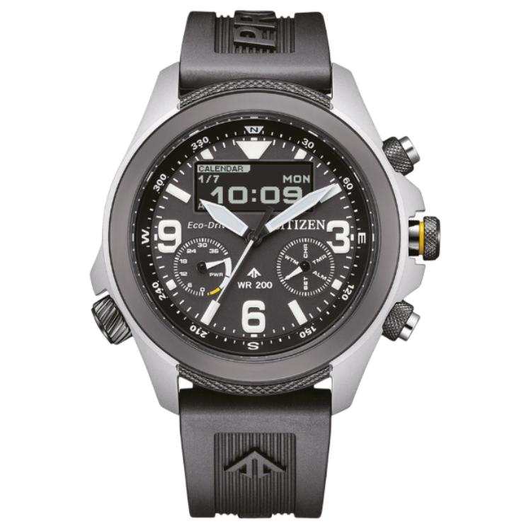 CITIZEN Ecology Drive Collection 200m Waterproof Quartz Movement Rubber Strap Watch Men's Watches