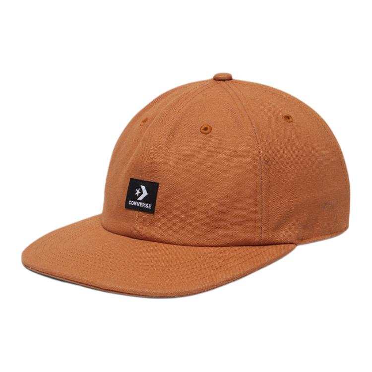Converse Converse Cotton Baseball Caps Unisex Orange