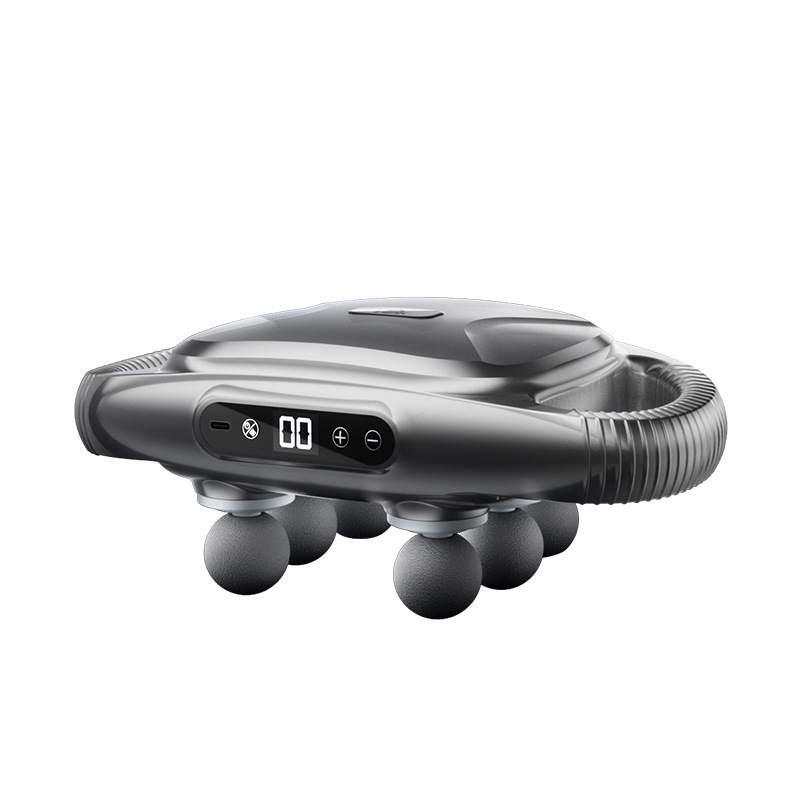 PEAK Fascia Guns Six Head Electric Charging Vibration Massage Machine For Muscle Relaxation Unisex