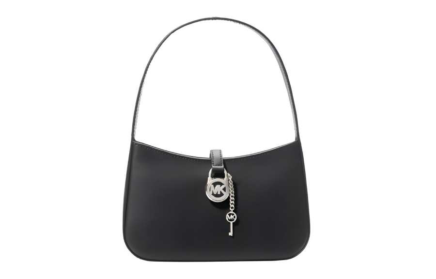 MICHAEL KORS Split Cow Leather Shoulder Bag Small Women's Black