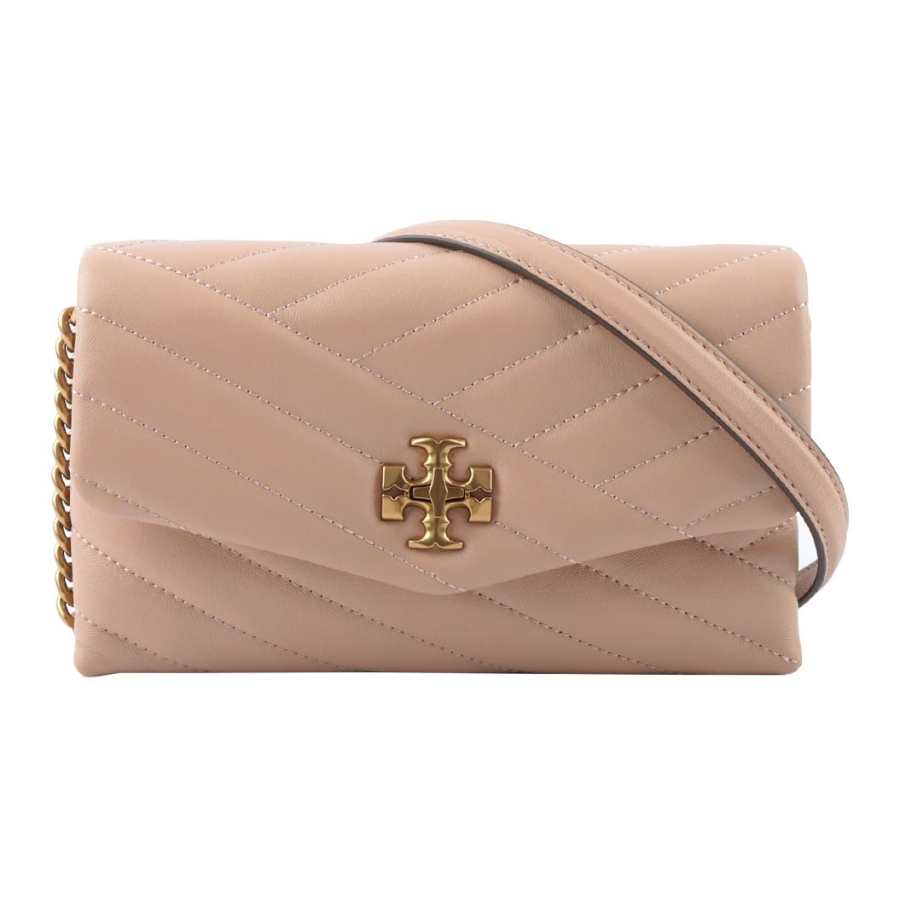 TORY BURCH Kira Leather Wallet, Crossbody Bag, Shoulder Bag Women's Pink