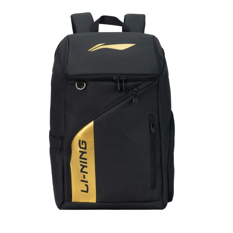 Li-Ning Li Ning Polyester Backpack Regular Unisex Dawn Bag, Black Gold