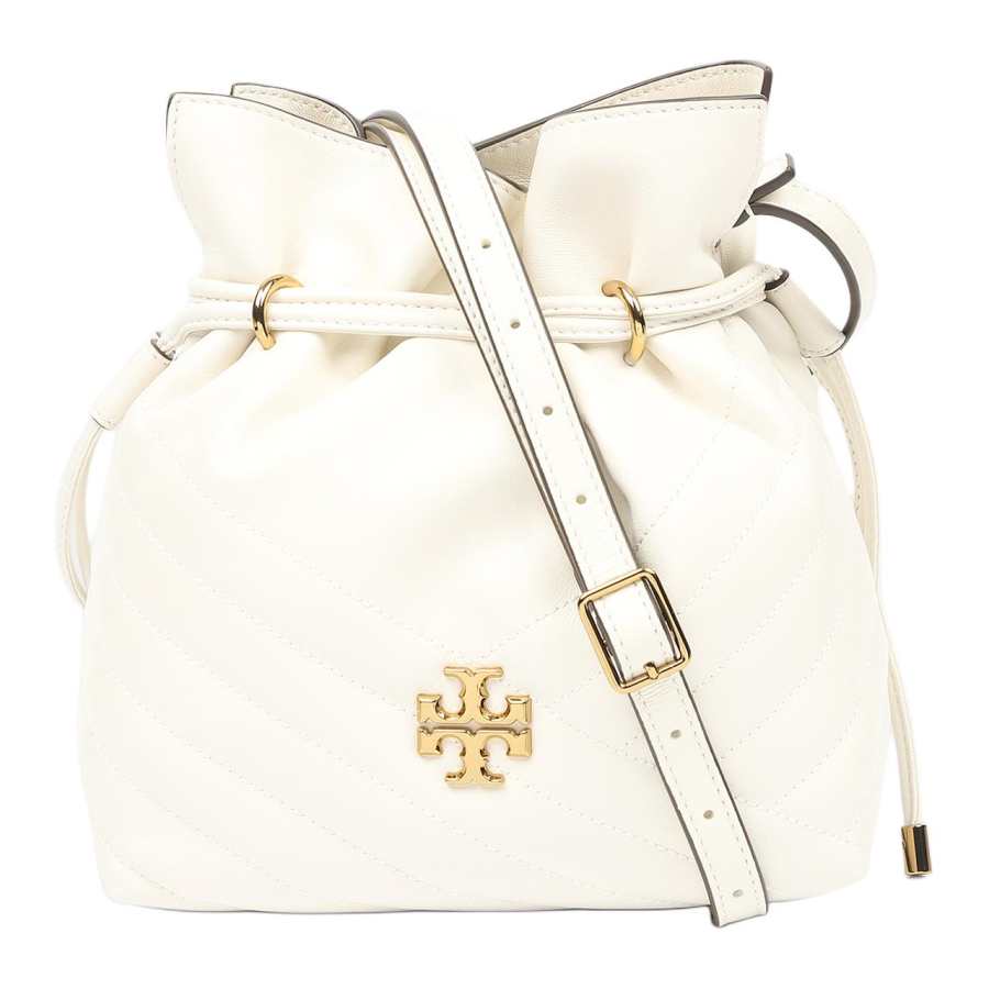 TORY BURCH Kira Sheepskin Lucky Bag, Bucket Bag, Shoulder Bag, Crossbody Bag Mini Women's White