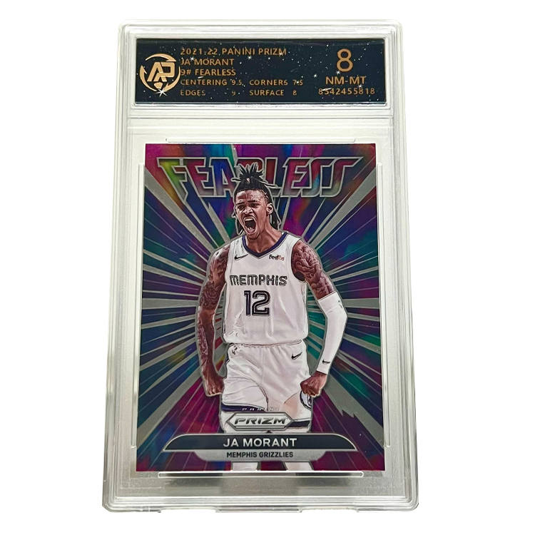 PANINI Morant Star Card, Rising Stars Period Game Winning Roar Special Card, Multicolor Rainbow Fold Graded Cards 1 Pc
