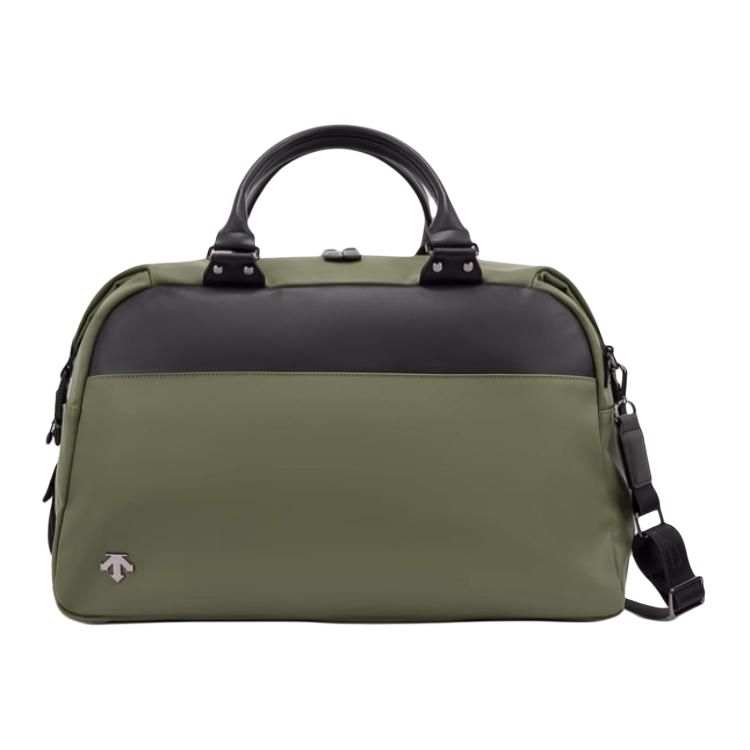 DESCENTE GOLF 1.2L Travel Outdoor Bag Artificial Leather Green Men's
