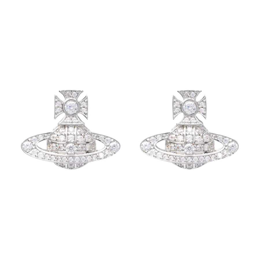 Vivienne Westwood Orb Crystal-Embellished Stud Earrings