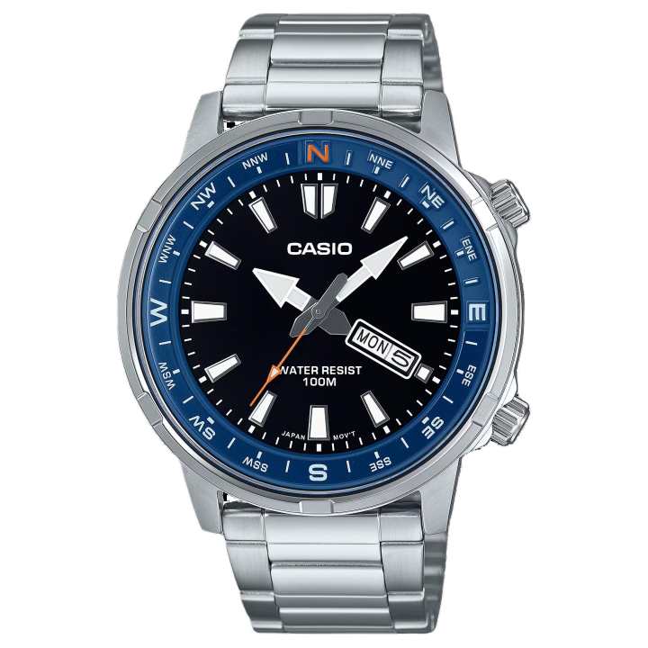 CASIO CASIO Men Standard Series Black Watch MTD-130D-1A2V