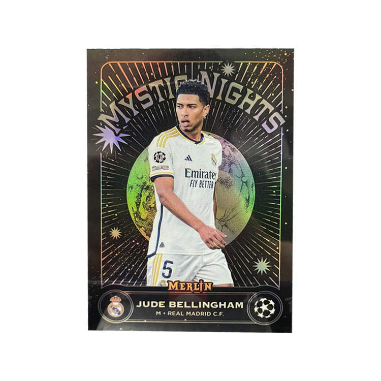 Topps UEFA Merlin, Taka, England, Real Madrid, Bellingham, Player Card, Card Product Access Sports Cards 1 Pc