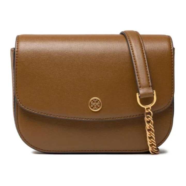 TORY BURCH TORY BURCH Tory Burch Leather Chain Bag, Shoulder Bag, Crossbody Bag Medium Women's Brown