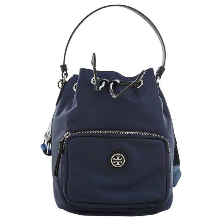 TORY BURCH TORY BURCH Virginia Logo-plaque Bucket Bag
