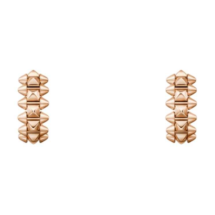 CARTIER CLASH DE CARTIER 18K Gold Earrings Unisex Rose Gold