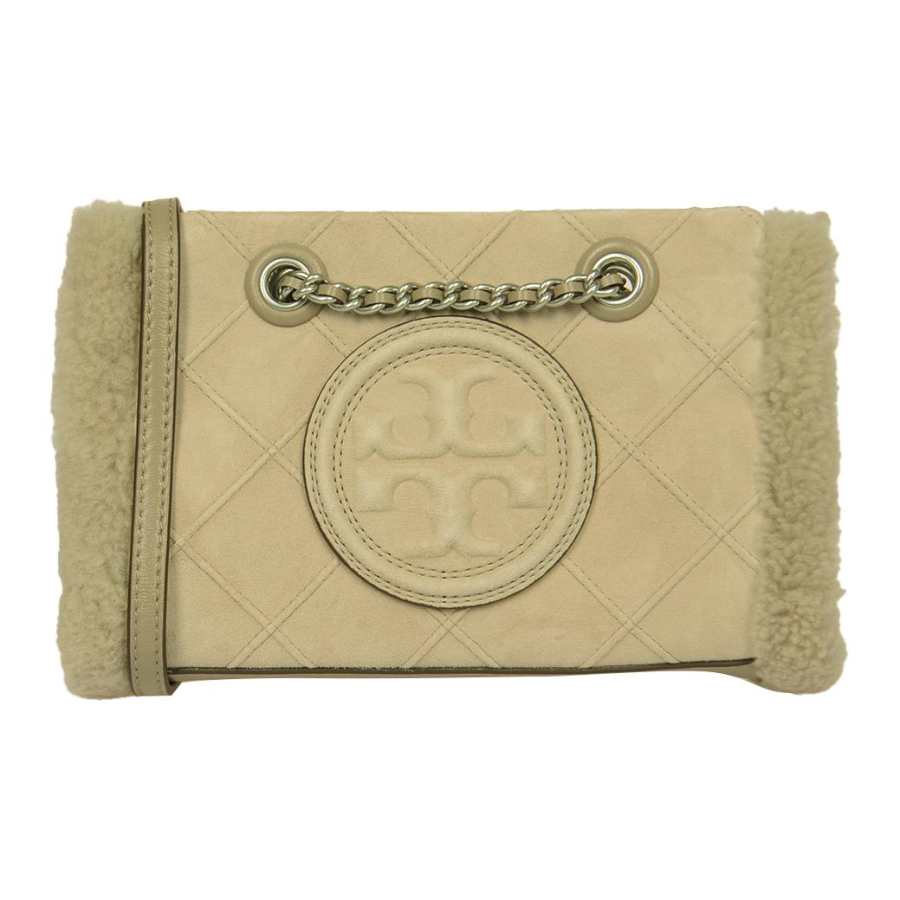 TORY BURCH Fleming Sheepskin Tote Bag, Shopping Bag, Shoulder Bag, Crossbody Bag, Handbag Mini Women's