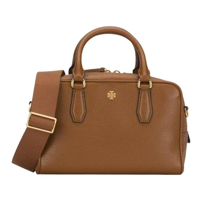 TORY BURCH Blake Leather Shoulder Bag, Crossbody Bag, Handbag Regular Women's Brown