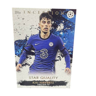 Topps UEFA Champions League Dream Space, DE, Chelsea, Arsenal, Havertz, Player Card, Card Collection Pass Sports Cards