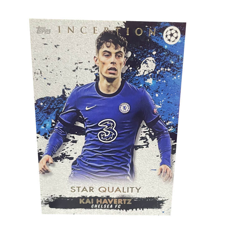 Topps UEFA Champions League Dream Space, DE, Chelsea, Arsenal, Havertz, Player Card, Card Collection Pass Sports Cards