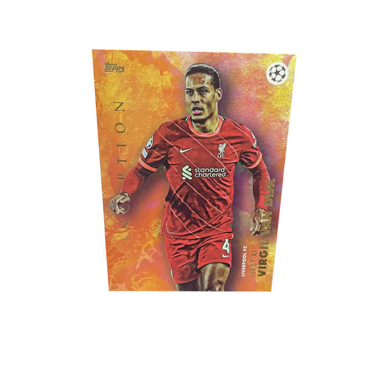 Topps UEFA Champions League Dream Space, Netherlands, Liverpool, Van Dijk, Player Card, Card Collection Pass
