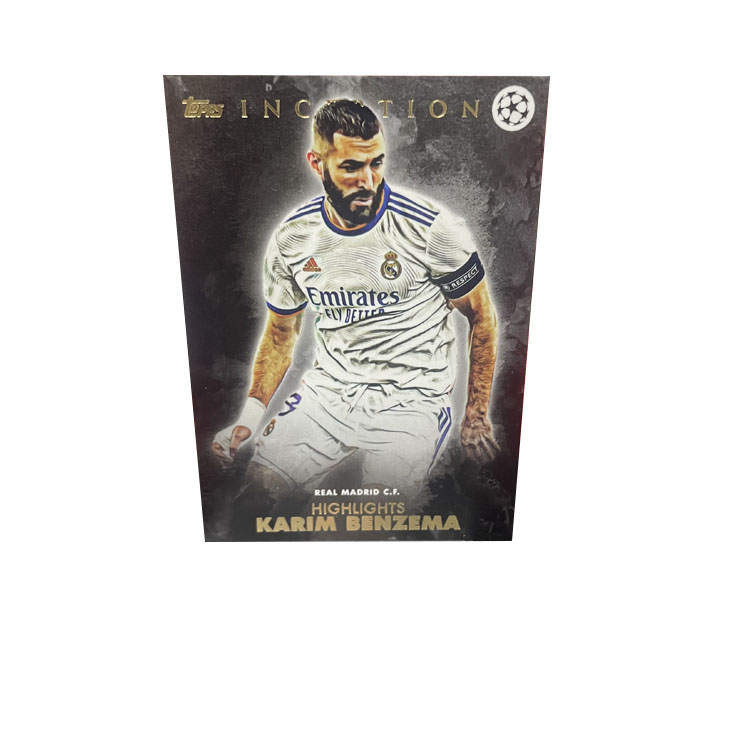 Topps UEFA Champions League Dream Space, France, Real Madrid, Karim Benzema, Player Card, Card Collection Pass