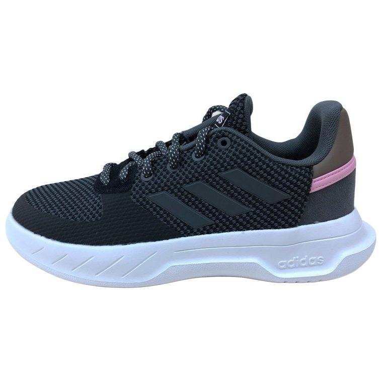 Adidas Adidas NEO Slip Resistant Abrasion Resistant Low top Running Shoes Women's Black White