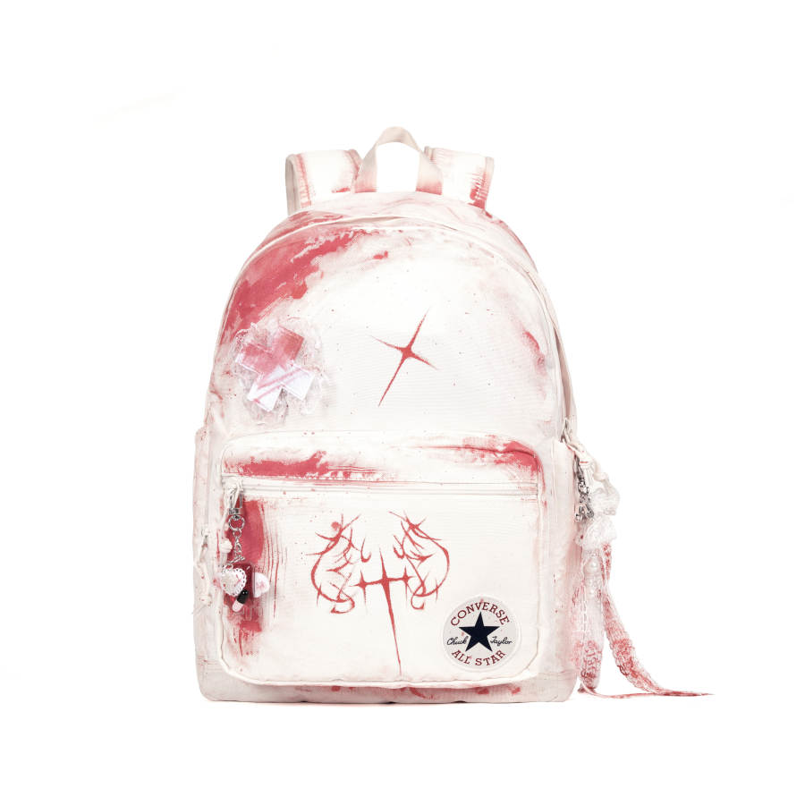 Converse Converse Polyester Backpack Regular Unisex Red White