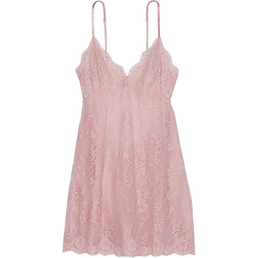 Victoria's Secret SEXY KI Nightgown Women's Light Rose Pink