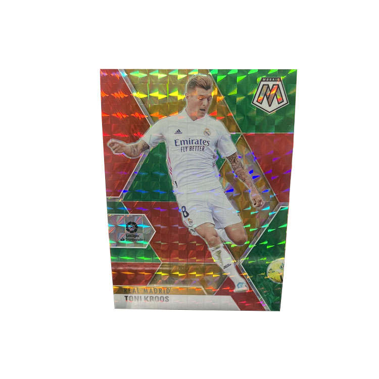 PANINI La Liga Mosaic Tricolor Fold Germany Real Madrid Toni Kroos Player Card Card Quality Universal Sports Cards 1 Pc