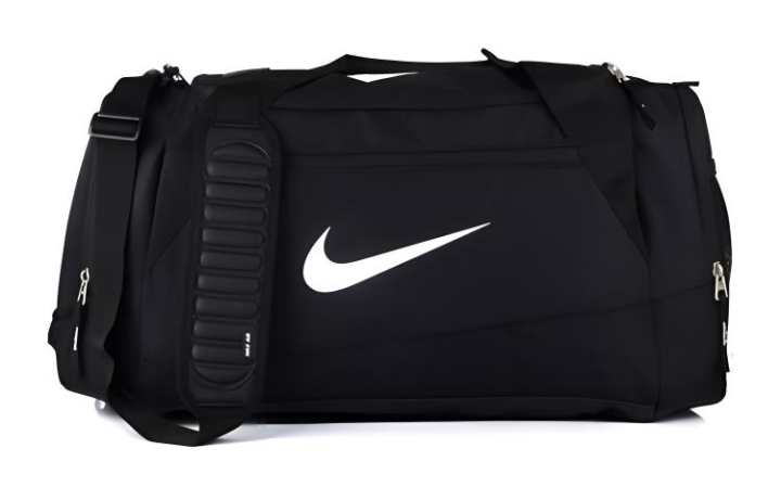 Nike Nike Polyester Portable Crossbody Gym Bag Medium Unisex Black