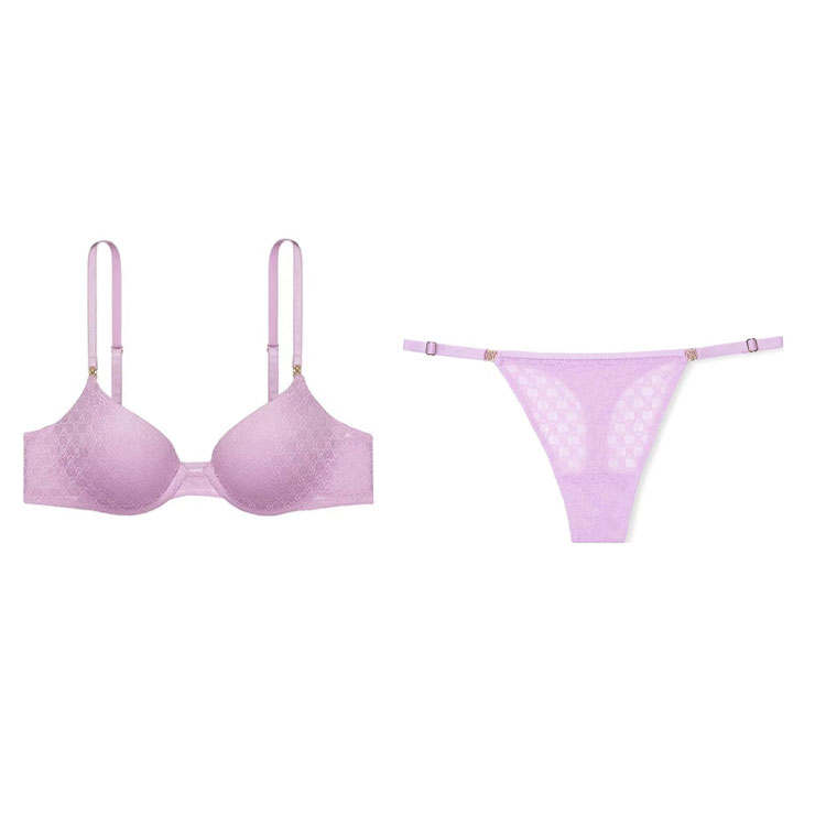 Victoria's Secret Underwear Set Women's Light Purple