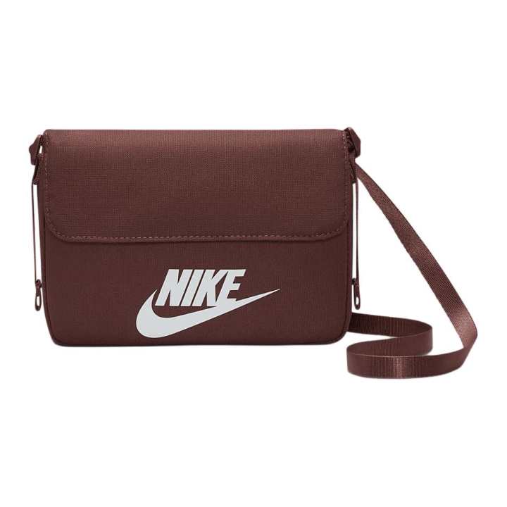Nike Nike Fabric Shoulder Bag, Crossbody Bag Regular Unisex Red Brown