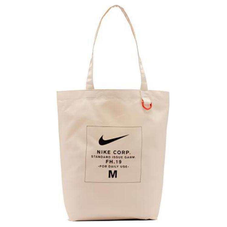 Nike Nike Canvas Bag, Tote Bag, Shopping Bag, Shoulder Bag, Handbag Regular Unisex White