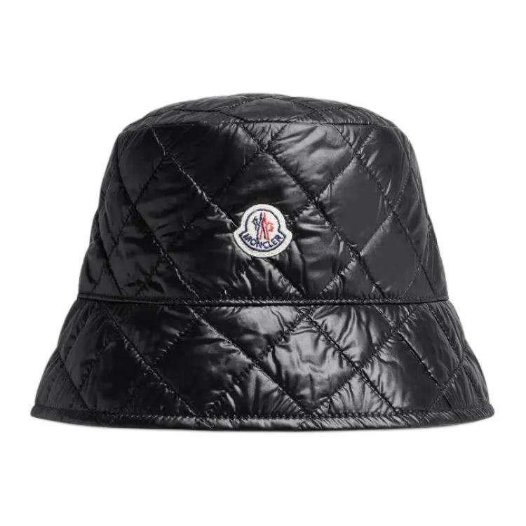 Moncler Nylon Bucket Hats Women's Black