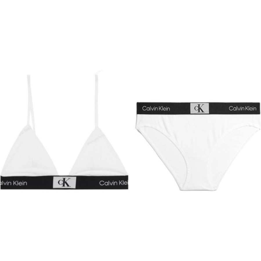 Calvin Klein Elastic Logo Waistband Pack Of Two Briefs