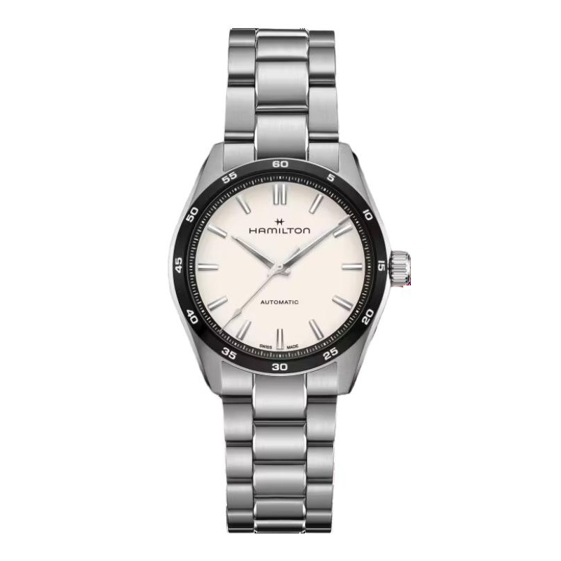 Hamilton HAMILTON Jazz Series Automatic Mechanical Movement 100m Waterproof Unisex Watch 38mm White Dial