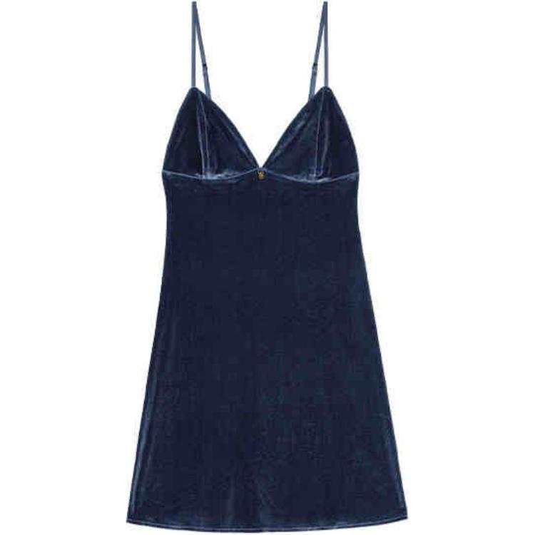 Victoria's Secret Nightgown Women's Velvet Blue
