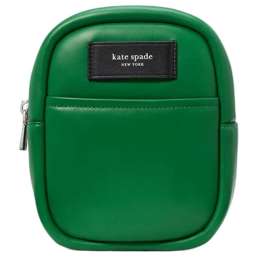 Kate Spade Leather Shoulder Bag, Crossbody Bag Small Women's Bean Curd Vegetable