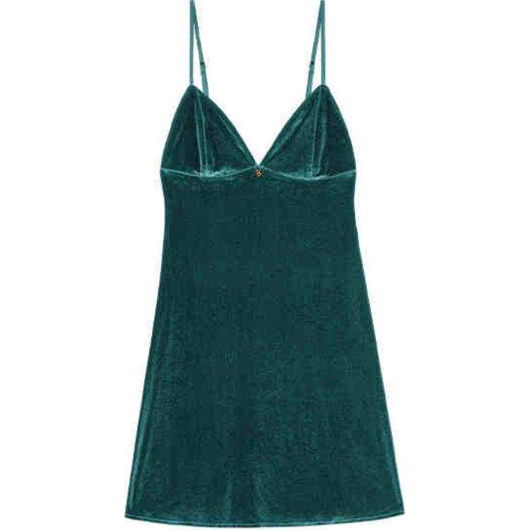 Victoria's Secret Nightgown Women's Velvet Green