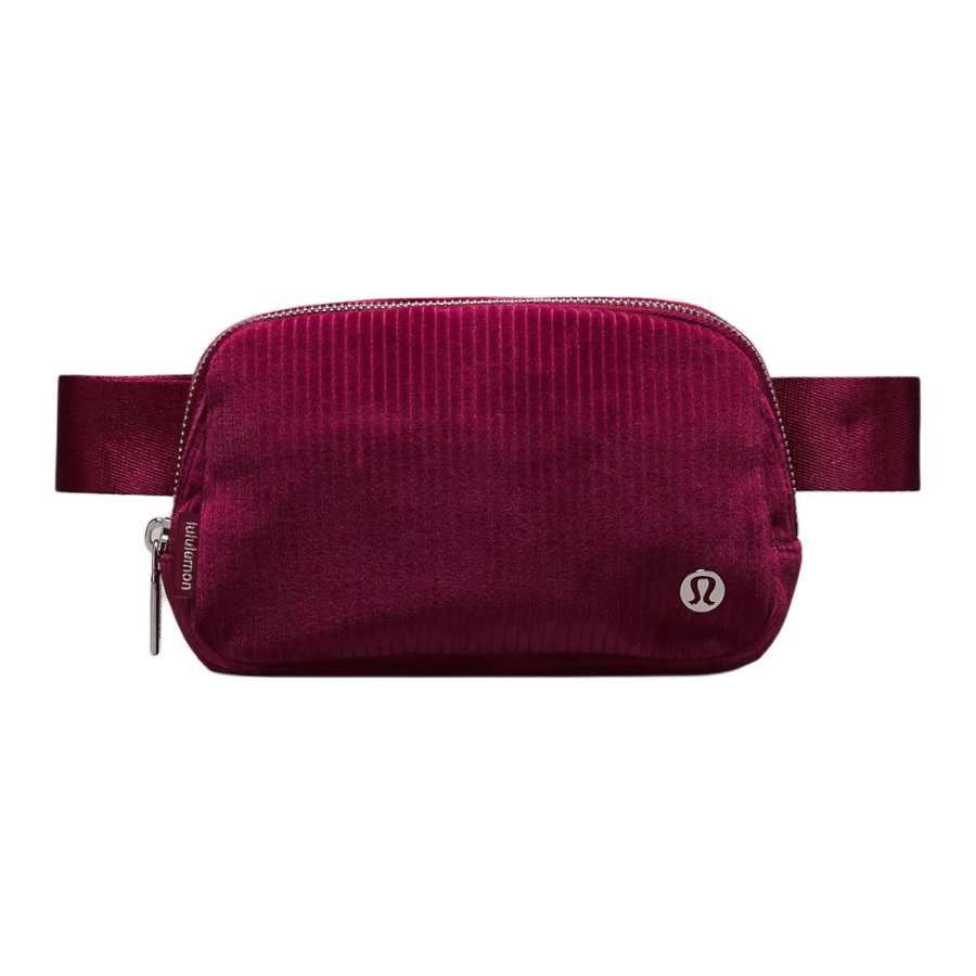 Lululemon Everywhere Cotton Fanny Pack Regular Women's Dark Plum