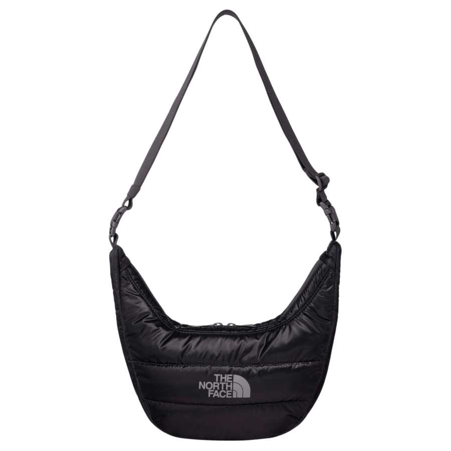 THE NORTH FACE 2.4L Underarm Portable One Shoulder Outdoor Bag Cotton True Black Unisex