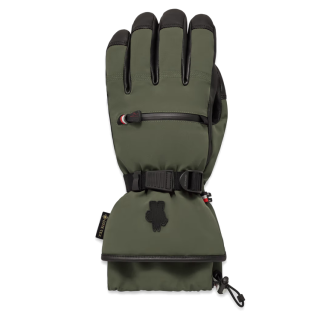 Moncler Grenoble Polyester Sports Gloves Men's Green