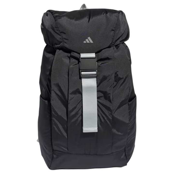 Adidas Adidas HIIT Nylon Backpack Regular Unisex Carbon & Silver Metallic