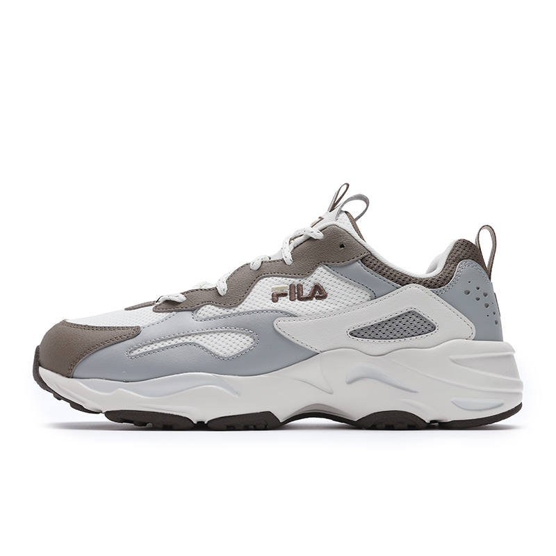 FILA Tracer Versatile Abrasion Resistant Low top Running Shoes Men's Gray