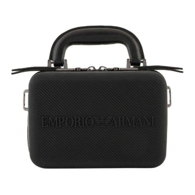 EMPORIO ARMANI Silicone Handbag Women's Black