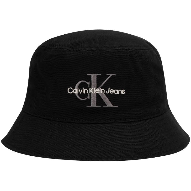 CALVIN KLEIN 100% Cotton Bucket Hats Unisex Space Black