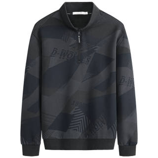 YULANGGONGWU Sweatshirt Men's Dark Gray